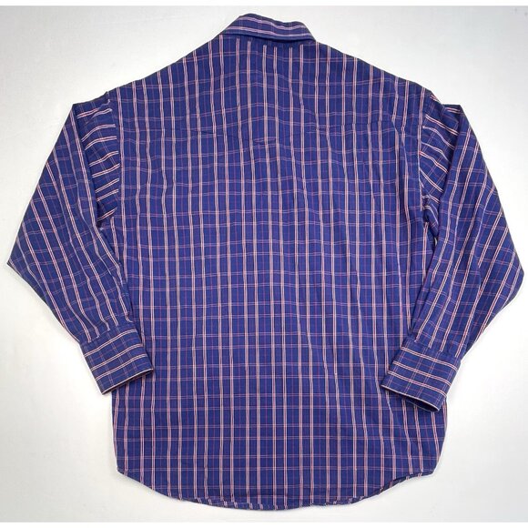 WRANGLER Mens XL Red White Blue National Patriot Pearl Snap Western SHIRT EUC - Picture 4 of 8